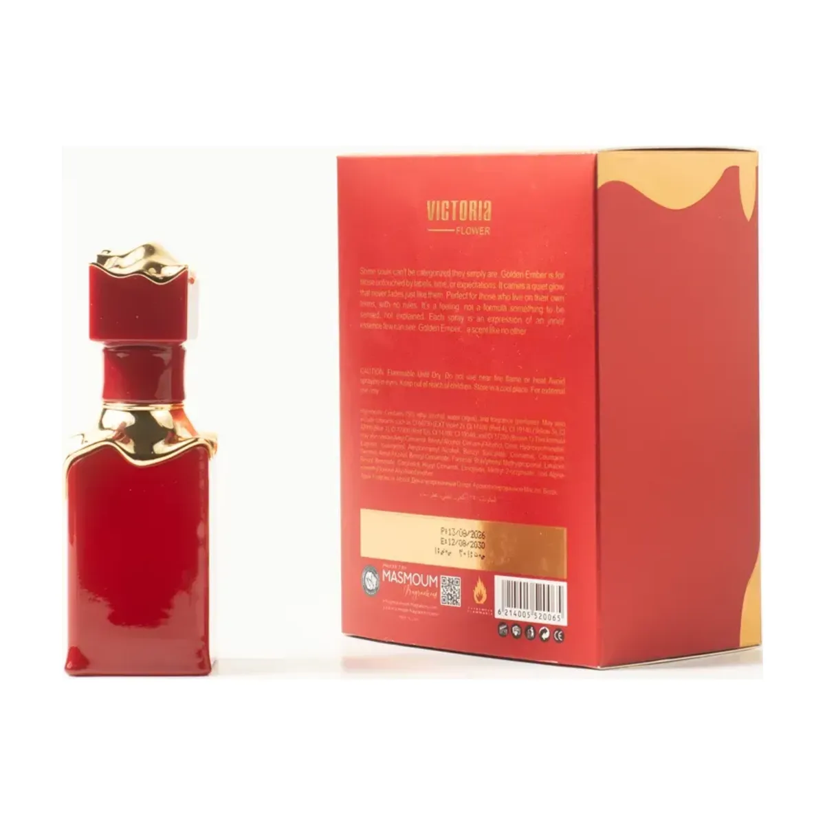 Victoria Flower – Golden Ember Eau de Parfum – 30ml