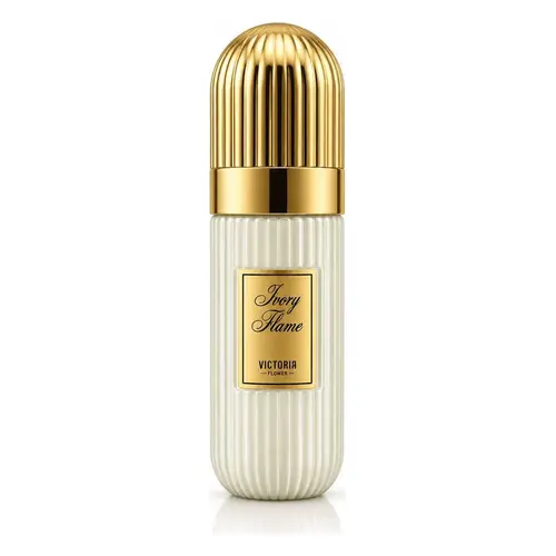Victoria Flower – Ivory Flame White