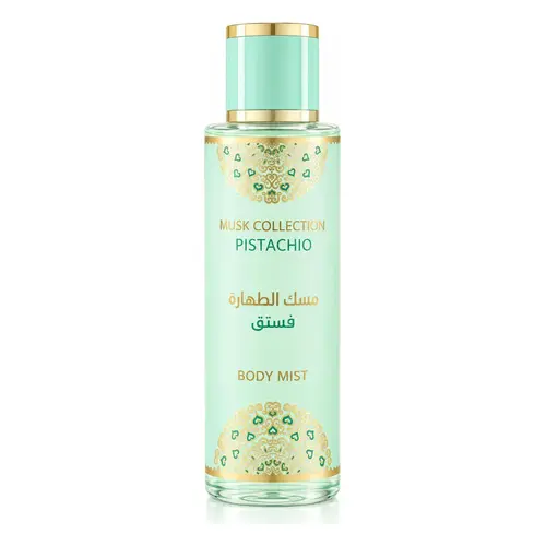 Victoria Flower Musk Collection Pistachio Body Mist