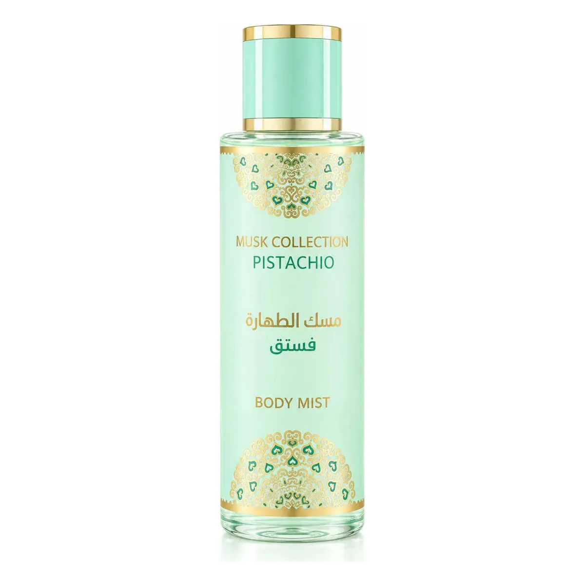 Victoria Flower Musk Collection Pistachio Body Mist